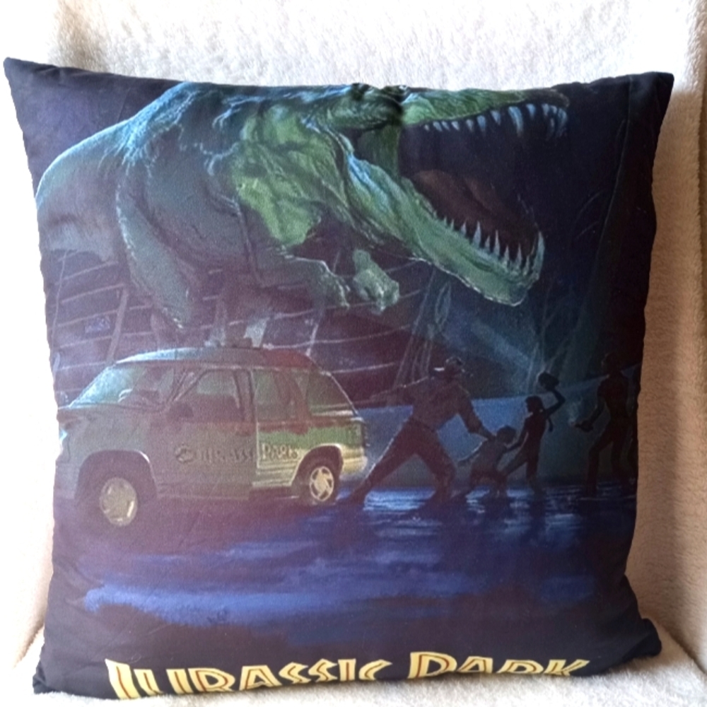 Jurassic Park pillow
